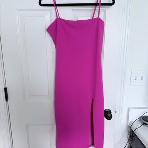 Olivaceous Fuchsia Dress